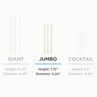 7.75" Jumbo Straw - Bulk Pack