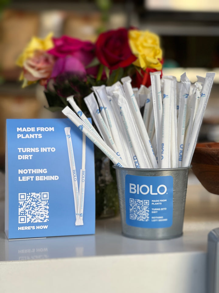 HMSHost Introduces BIOLO Biodegradable, Compostable Straws in Airport Dining Venues across the U.S.