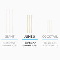7.75" Jumbo Straw - Bulk Pack